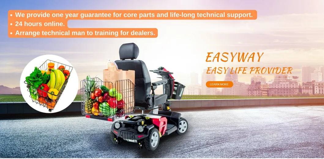 Electric Mobility Scooter Waterproof Rear Bag Assembly