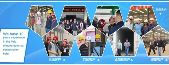 Sc200 Sc100 Sc300 Construction Lift Building Material Elevator