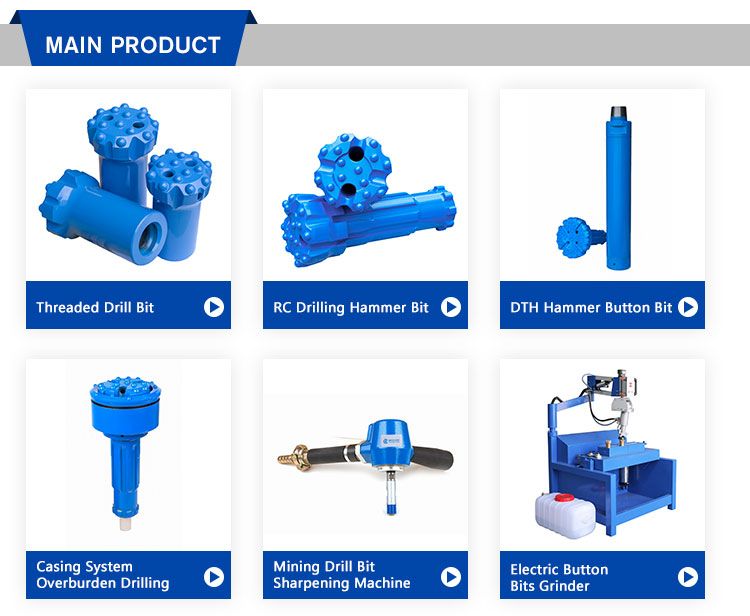 Hand-Held Air Pneumatic Electric Electrical Stone Rock DTH Down The Hole Hammer Button Drill Bit Grinding Sharpening Machine for Sale