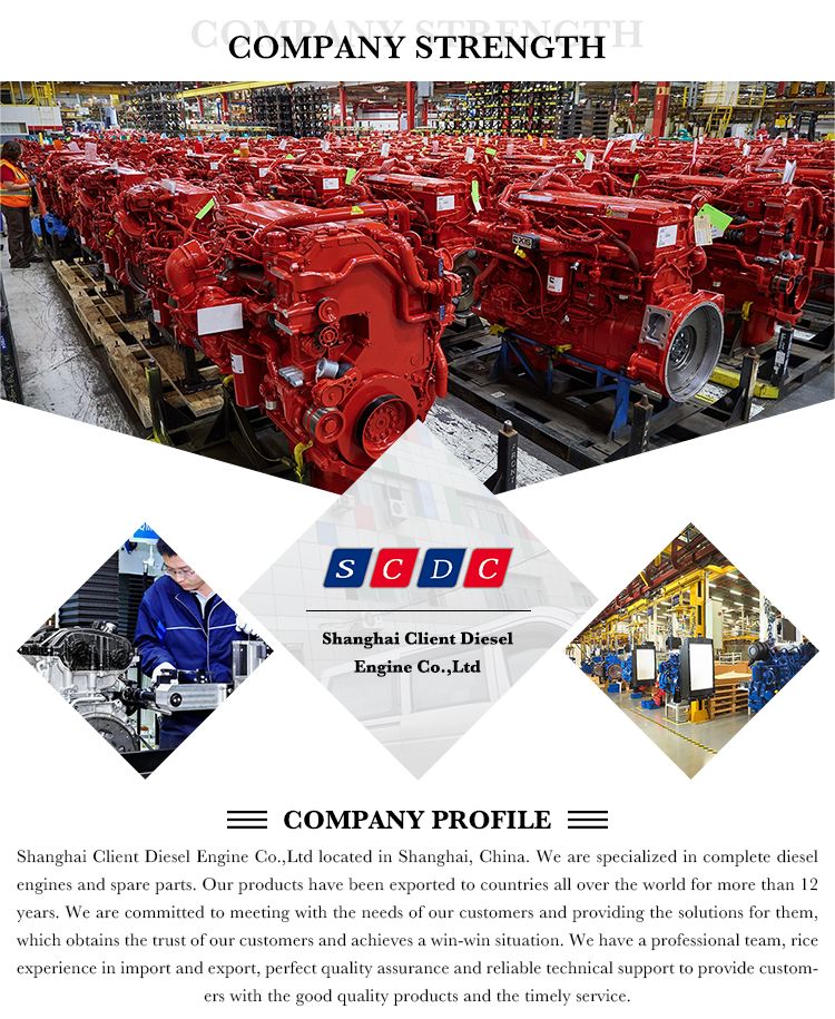 Brand New 6 Cylinder 4 Stroke Diesel Engine 6ltaa8.9-C325 Used for Construction Machine