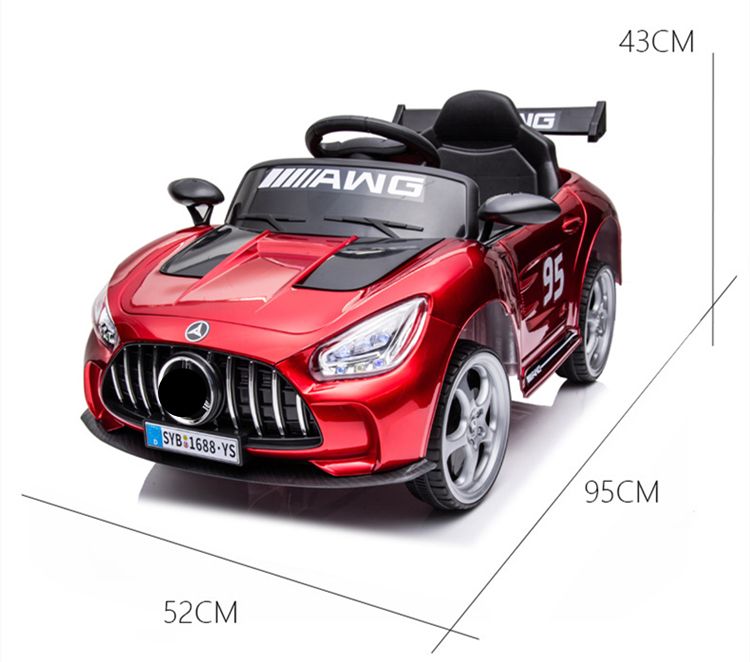 Double-Door Electric Toy Car with Early Education Function