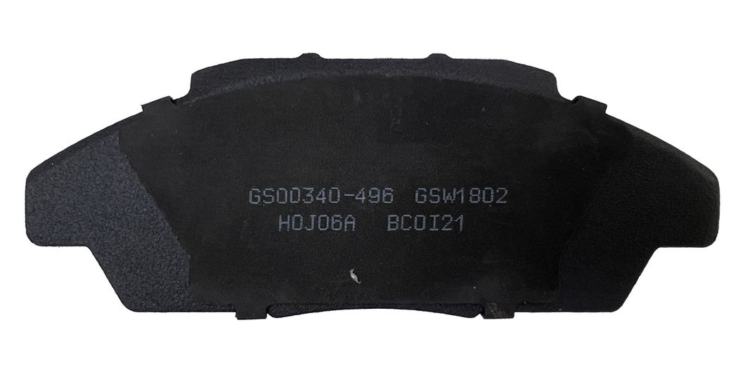 D496 Front Disc Ceramic Brake Pad Set for Honda Accord-Sedan