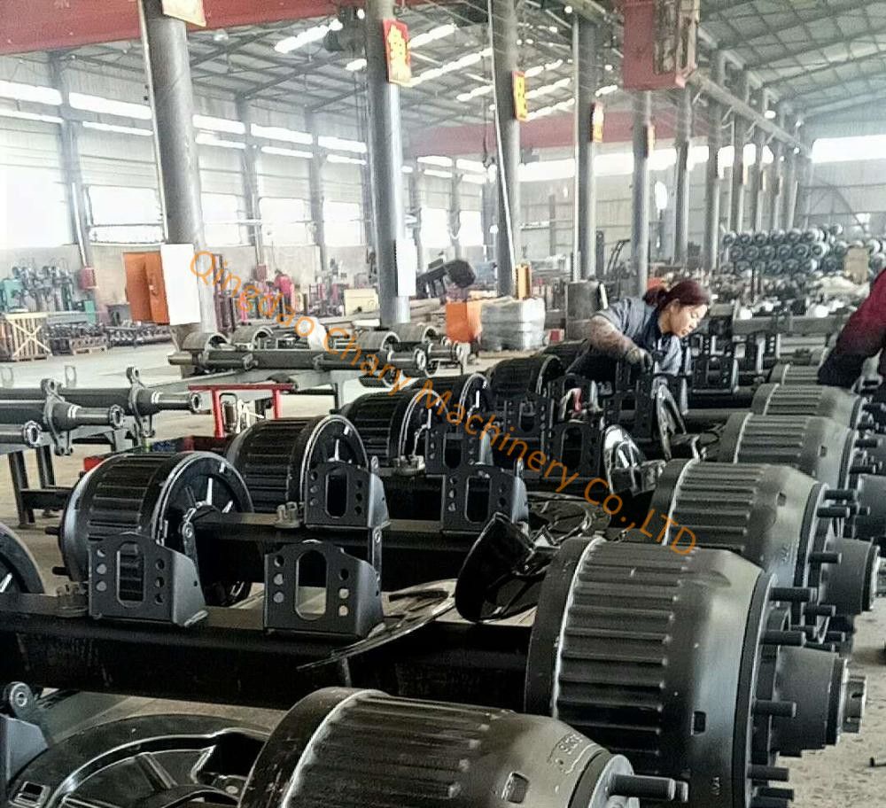 China Brake Hub Rear Axles for Semi Trailer Truck