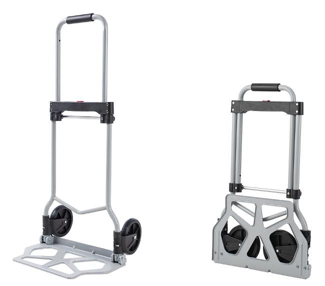 Foldable Chrome-Plated Steel Hand Trolley (HT022FKD-1)