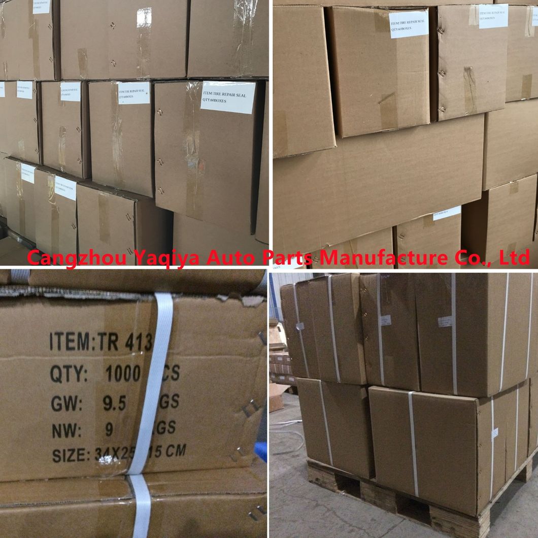 Tire Repair Strings Rubber Strip 60PCS Self Vulcanizing Tire Repair Seal