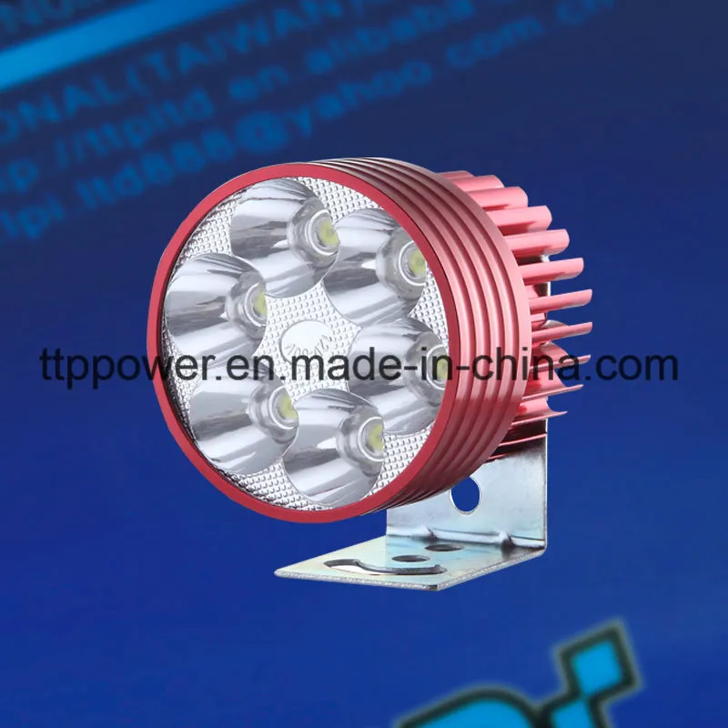 Motorcycle Spare Parts Lighting System Luminus-F Light 12-80V/12W Yellow Color LED
