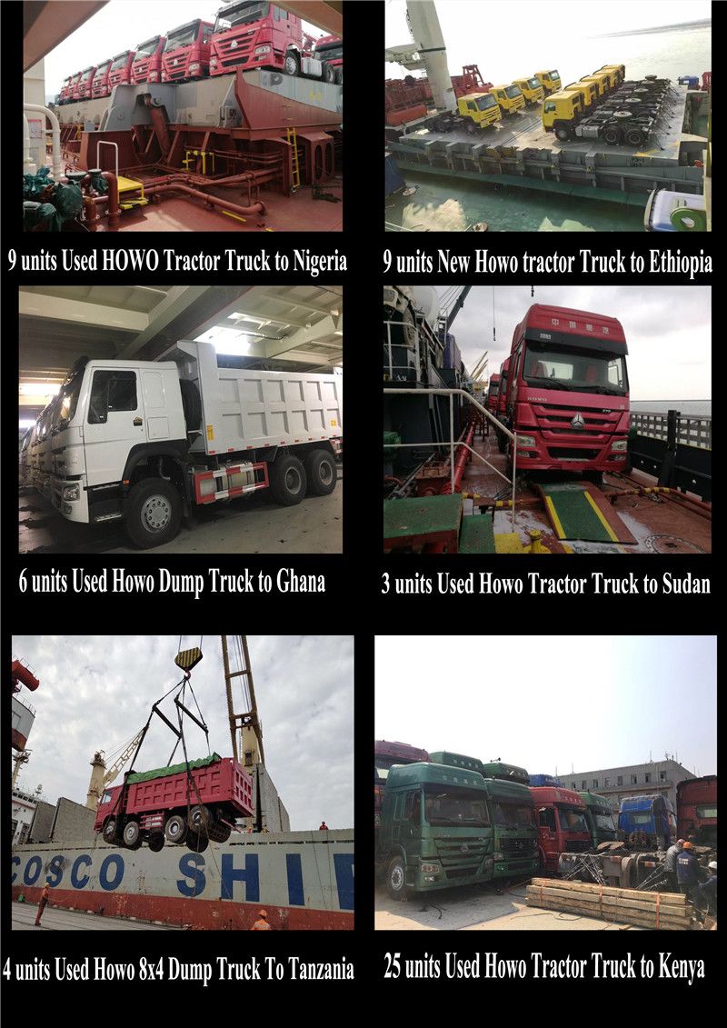Direct Selling Good Condition Used Sinotruk HOWO 10 Wheeler 371/375 HP Tractor Truck for Sale