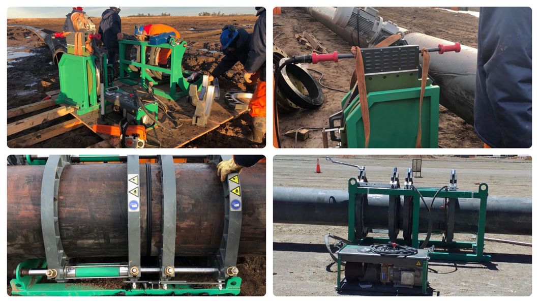 Riyang V1000 CNC --Butt Fusion Welding Machine for HDPE Pipe Automatic