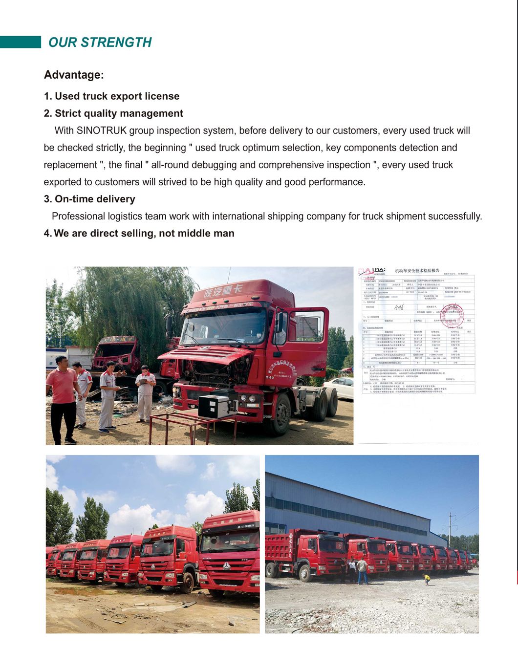 New and Used HOWO Sinotruck Long Frame 12tires Dump Truck Chassis with Bumper Cargo Truck