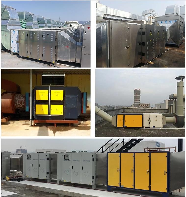 Purified Air Esp Industrial Waste Gas Disposal Smoke Pollution Control