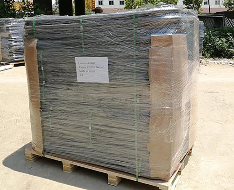 Factory Customized Event Traffic Barrier Metal Crowd Control Barricade Steel Road Barrier