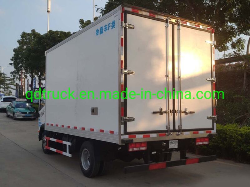 3~5 tons Refrigerator unit for fresh meat milk eggs carrier refrigerated truck