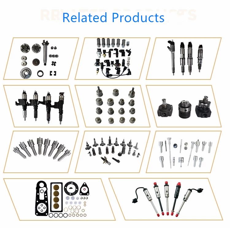 Diesel Engine Replacement Spare Parts Denso Fuel Injectors 095000-5345 095000-6366 8-97602485-7 8976024850 8976024857 for Common Rail Fuel System