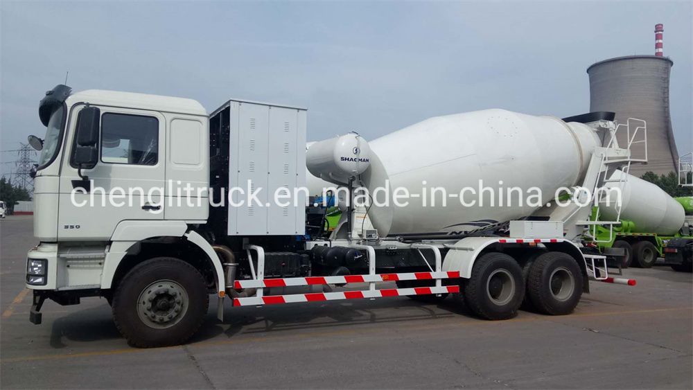 Shacman F2000 10 Cubic Meters Cement Mixer Tank Concrete Mixer Trucks with CNG Engine