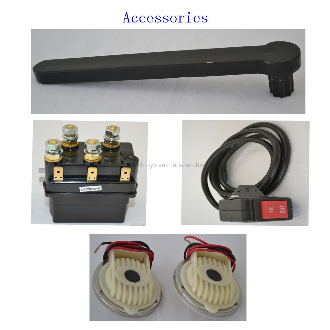 DIN766 6mm Chain Stainless Steel Vertical Windlass Winch for Small Boat