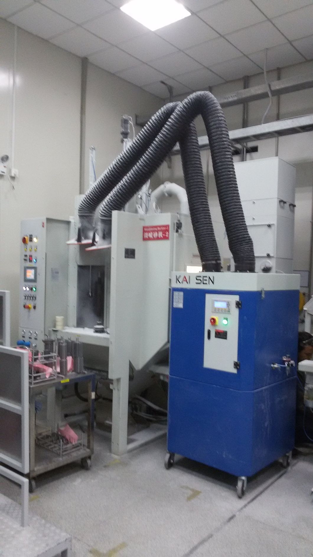 Kaisen Air Purifying System Mobile Welding Fume Extractor/Catcher Ce Approved Ksz-3.0d1