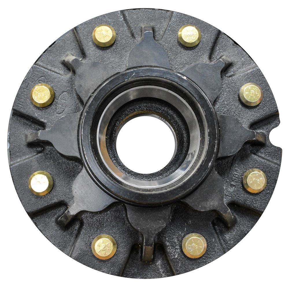 Southwest Trailer Wheel Hub 8-Hole, 6.5&quot; Bolt Circle Idler Hub for 7,000 lb Axle