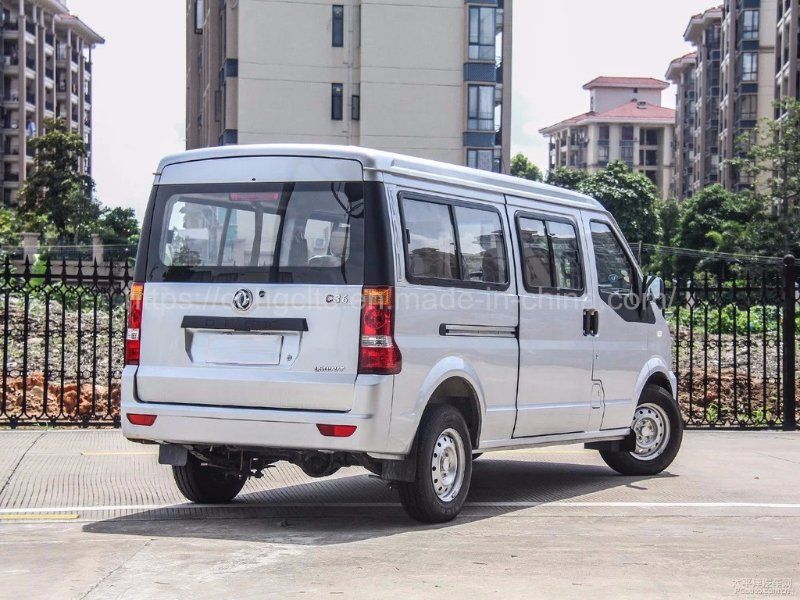 China 4X2 Gasoline Engine 5/7 Seats Large Space Passenger Van Mini Bus