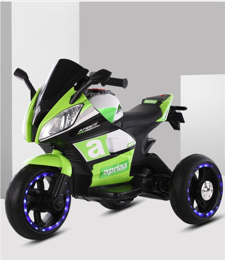 Upgraded Version of Heavy Children&prime;s Toy Three-Wheeled Motorcycle