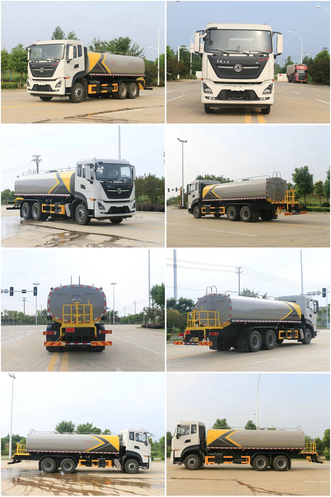 Dongfeng Mini 4t Water Bowser Tanker Truck (Rhd /LHD 4X2/4X4 Stainless Steel Tank)