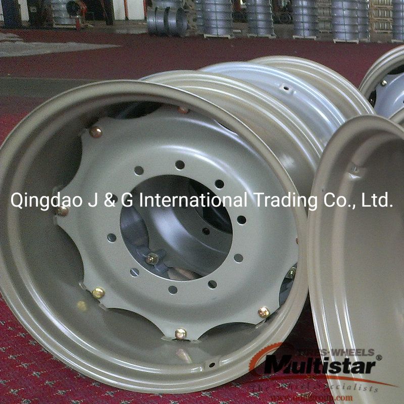 Galvanized tractor wheel rims W12x24; W10x24; W14lx24; W12x26; W12x38; W14lx30