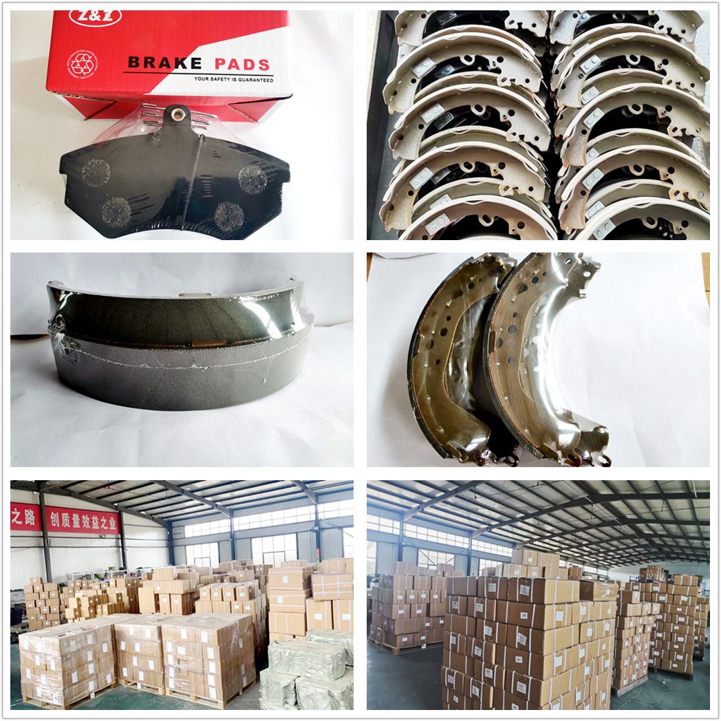 Low Metallic Less Dust Semi Metal Auto Car Spare Parts Ceramic Front Auto Disc Brake Pad D1056