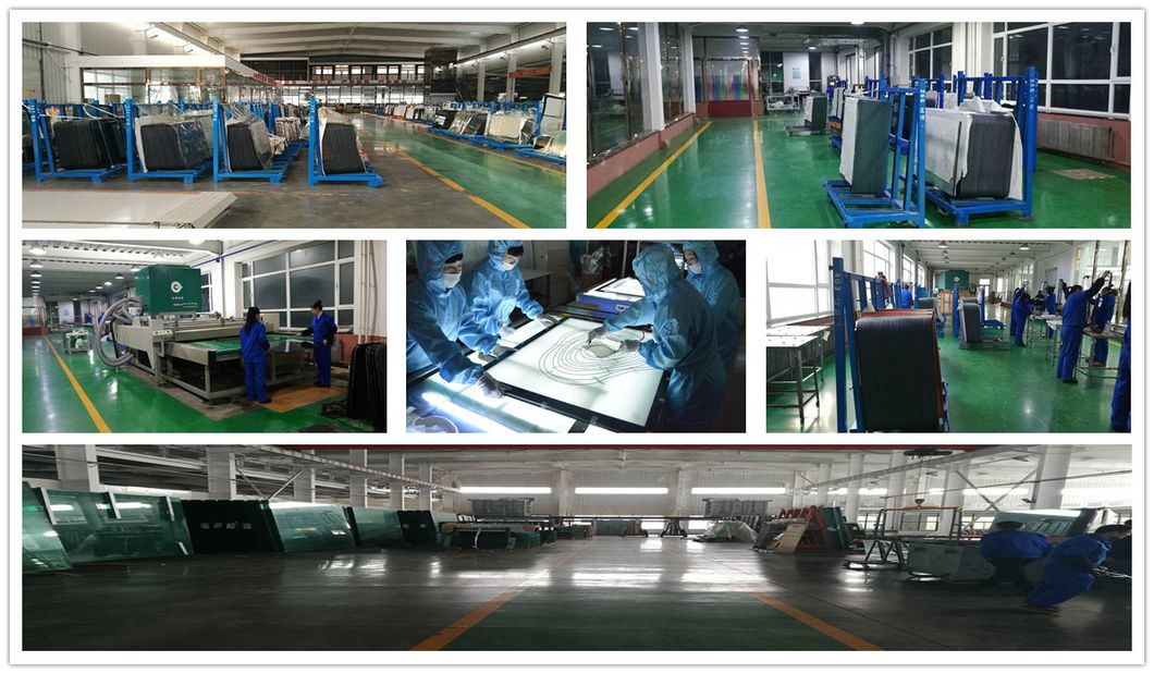 Rail Transit Locomotive Vehicles Toughened Glass