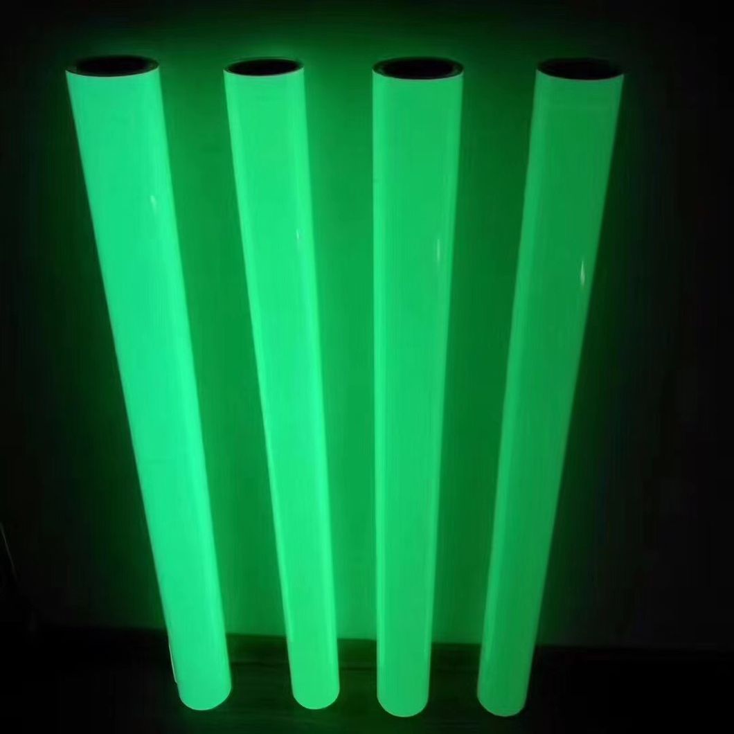 Printing & Cutting Type Photo Luminescent Vinyl Glow in The Dark Film