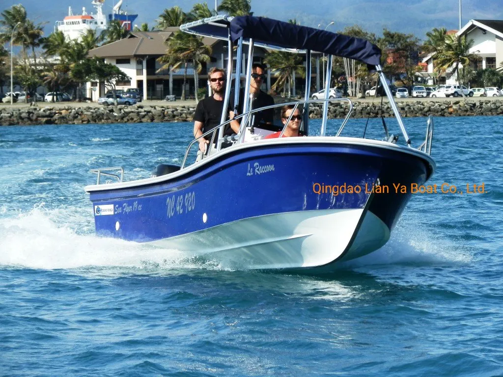 Liya 5.8meter Fiberglass Fishing Boats with Engine