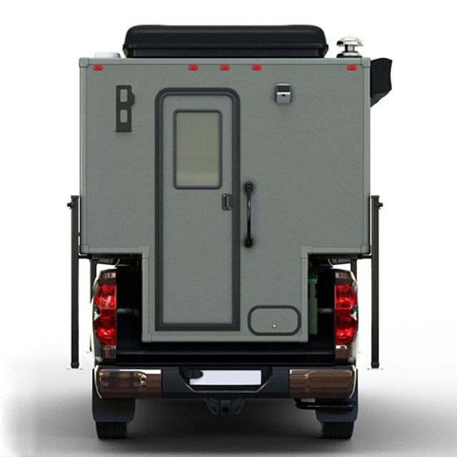 Overlanding Small Slide on Truck Camper RV Camping Caravan Travel Trailer