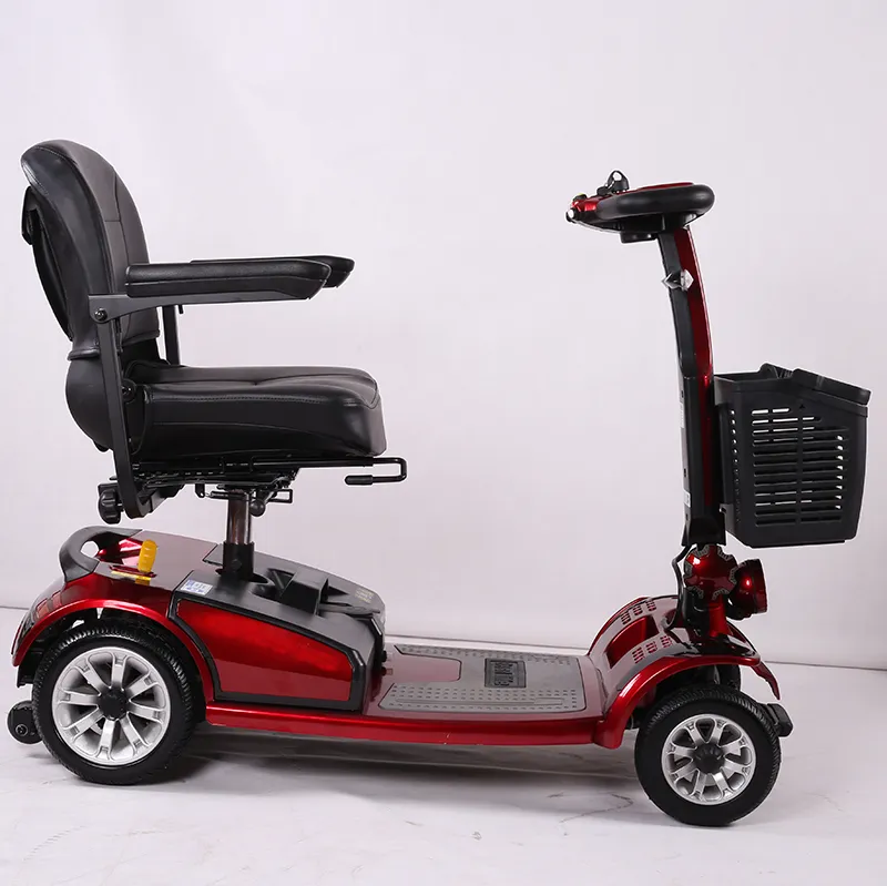 250W 20ah*2 Four Wheels Disabled Electric Mobility Scooter