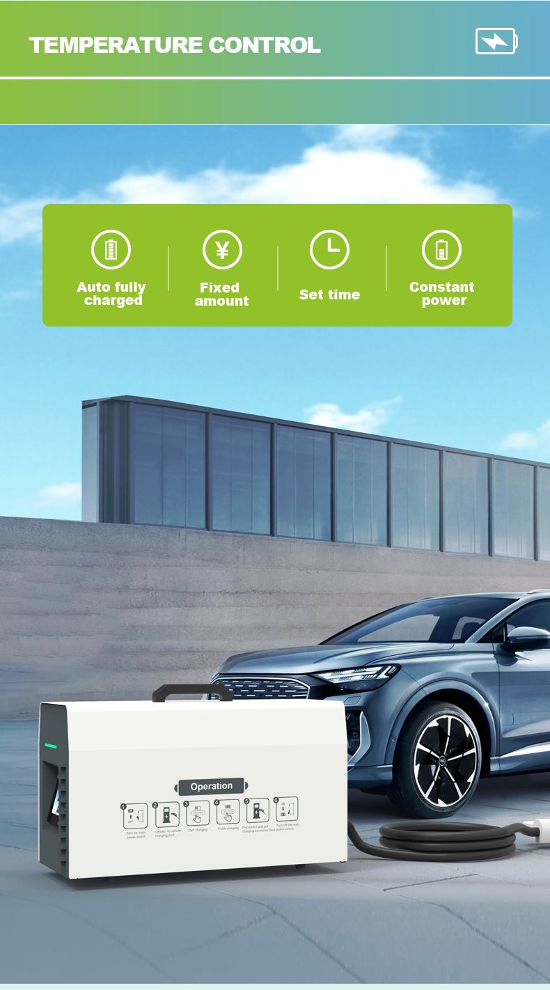 CE RoHS ISO 20kw Portable Type DC Charging Station Best EV Charger New Energy Electric Car Charger
