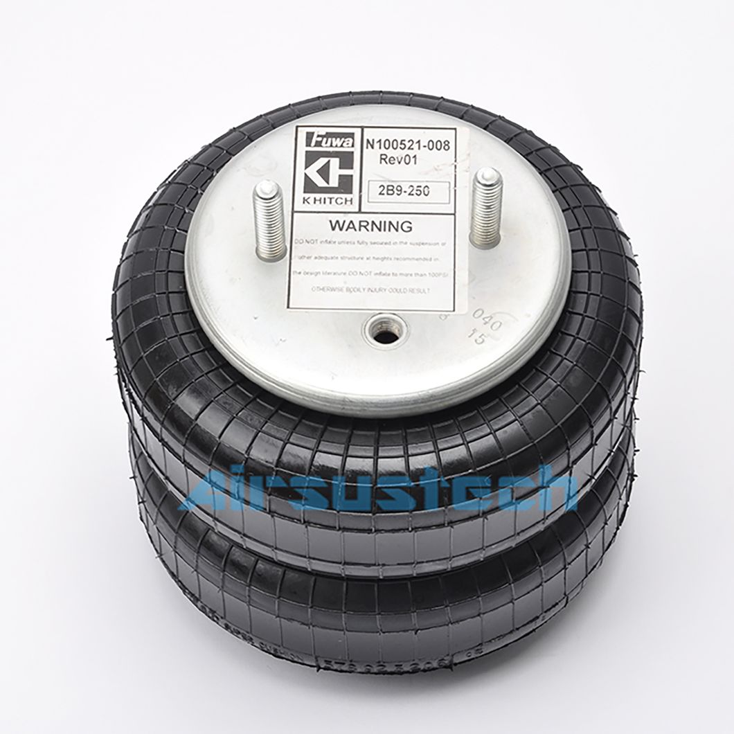Convoluted Rubber Bag Goodyear 2b9-250 Original Air Spring Helper Kit