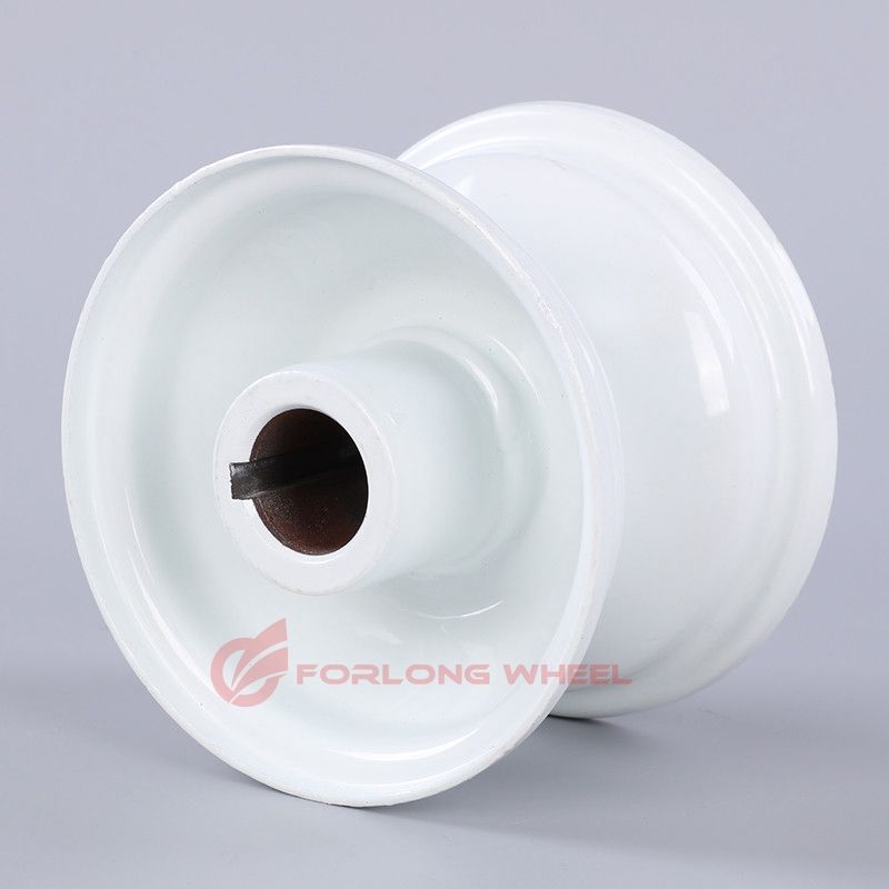 Forlong Wheel 13X5.00-6 Wheel Steel Rim 3.50X6 with 25mm Bearing for Riding/ Stand on Lawn Mower Use for Sale