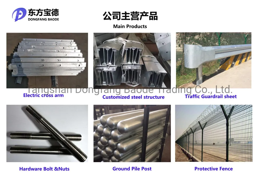 Fabricated Hot Dipped Galvanized Dome Bollard