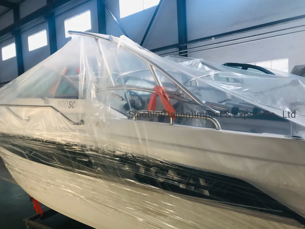 600ht Fishing Boat 6.0m /19.7FT Cuddy Cabin with Hardtop Boat for Sale in China