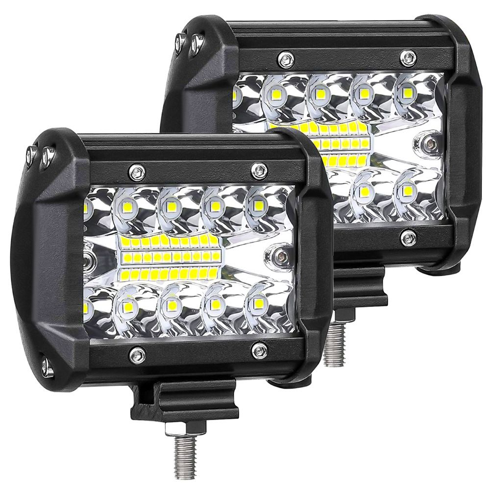 Car LED Work Light off-Road Vehicle Spot Light Maintenance Light Truck Front Bar Light Roof Light Refit LED Headlight