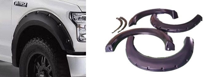 Car Parts Auto Accessory Running Boards for Pick-up Truck F150 2015 2018 Steel Side Nerf Bars