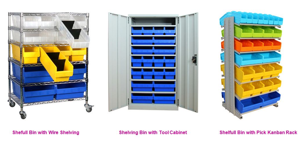 Eco-Friendly Storage Plastic Box with Label
