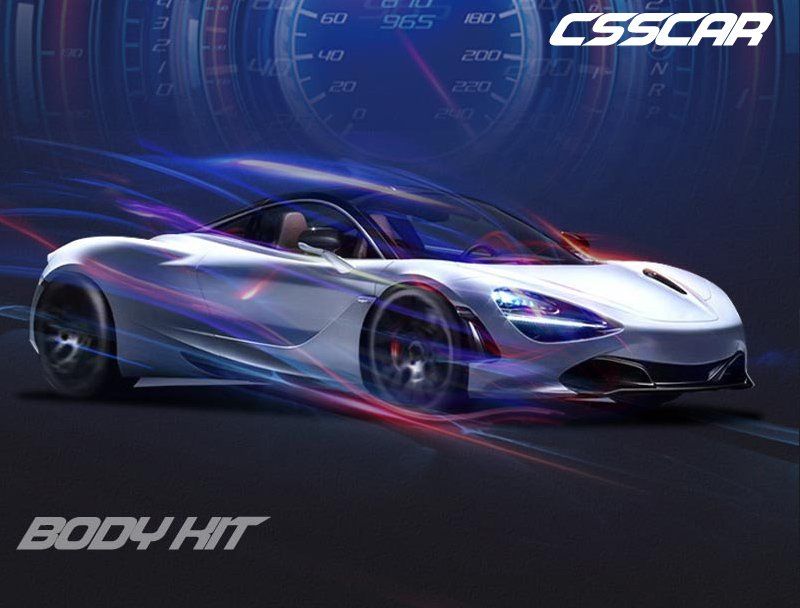 Car Modification Part Css Style Side Skirt for Ferrari 458 3K Twill Weave Carbon Fiber Auto Part