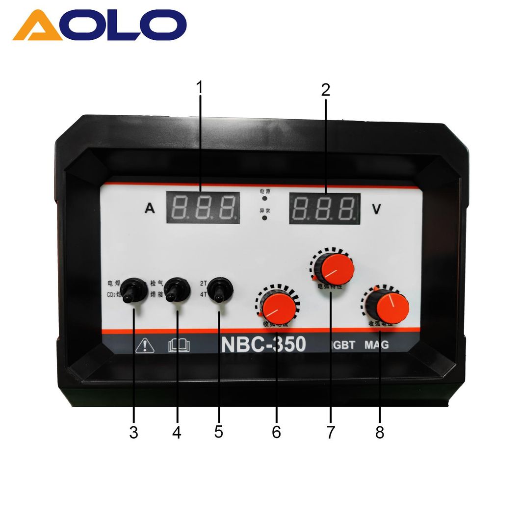 Multifunction Energy-Saving 4-in-1 TIG/MMA/Mag/MIG Inverter 350 AMP CO2 Gas Protection Welder