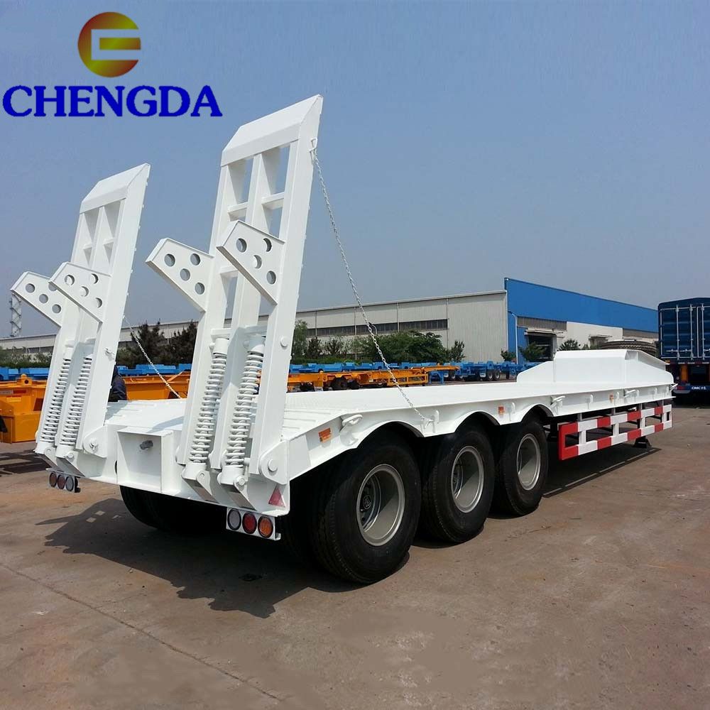 Heavy Duty New 3axle Lowboy Lowbed Trailer