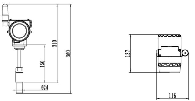 Anti-Explosion Stainless Steel Explosion-Proof Temperature Transmitter
