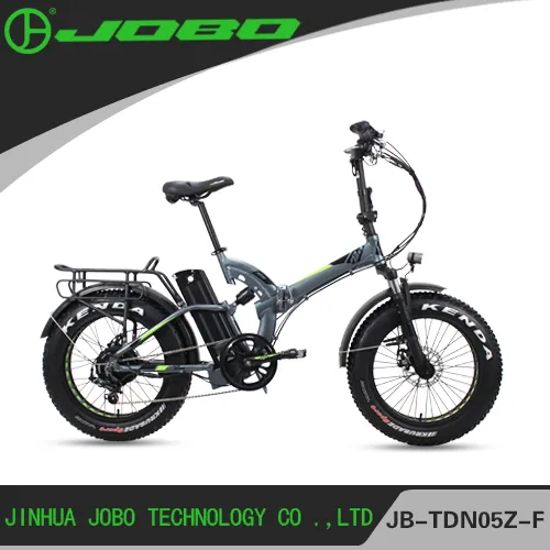 Latest Electric Fat Tire Bike with Dual Suspension Frame Jb-Tdn05z-F