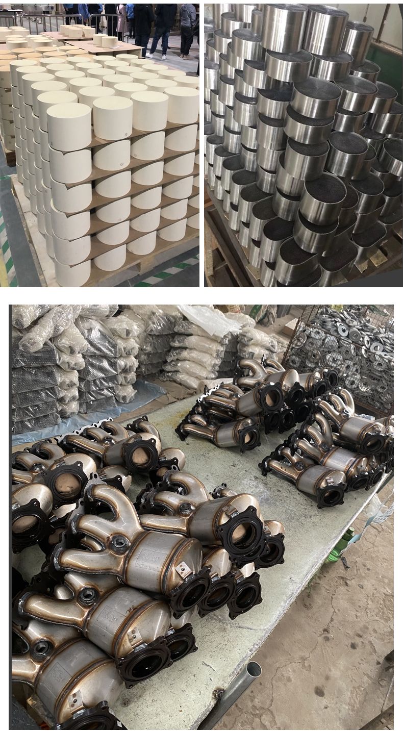 Car Catalytic Converter with High Quality Exhaust Pipe for Weiwang 205