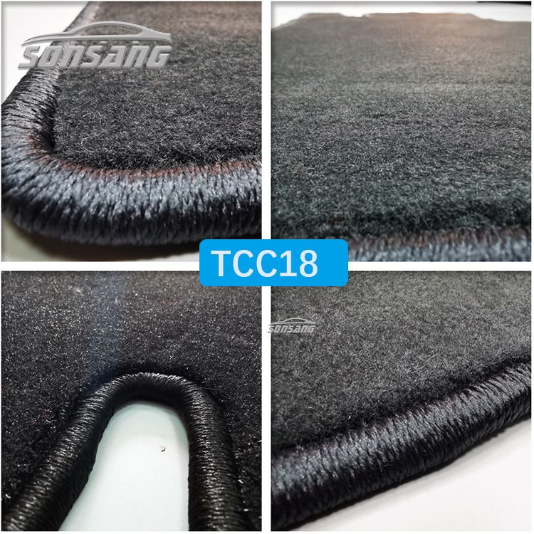 Custom Size Cut Pile Car Carpet Mat for Model Y
