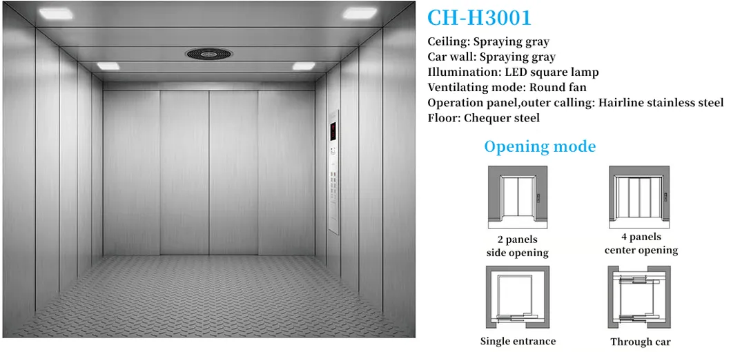 1000-10000kg with Deceleration Device Chryce Wooden Packages Ball Spline Elevator
