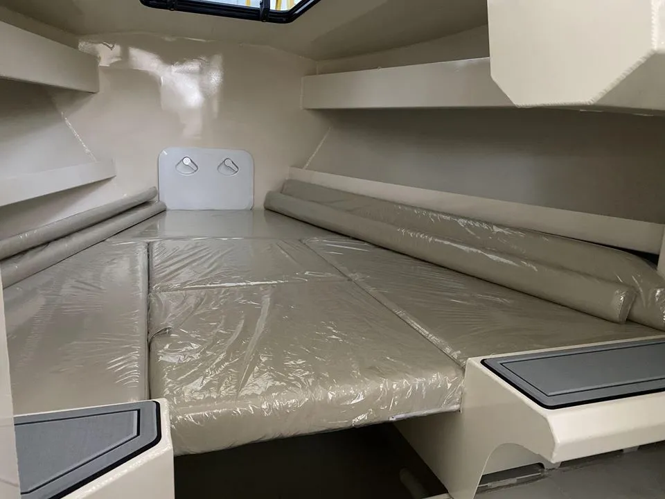 22.5FT 6.85m Welded Aluminum Cabin Cruiser Fishing Boat for Sale