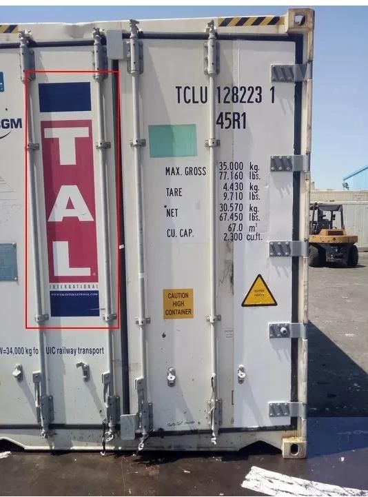 High Quality Container Accessories Digit Decals for Sale