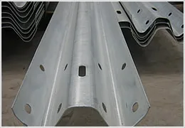 W Beam Highway Guardrails Per ISO9001 Made in Steel, Zinc Coated 300g/Sq. Meter